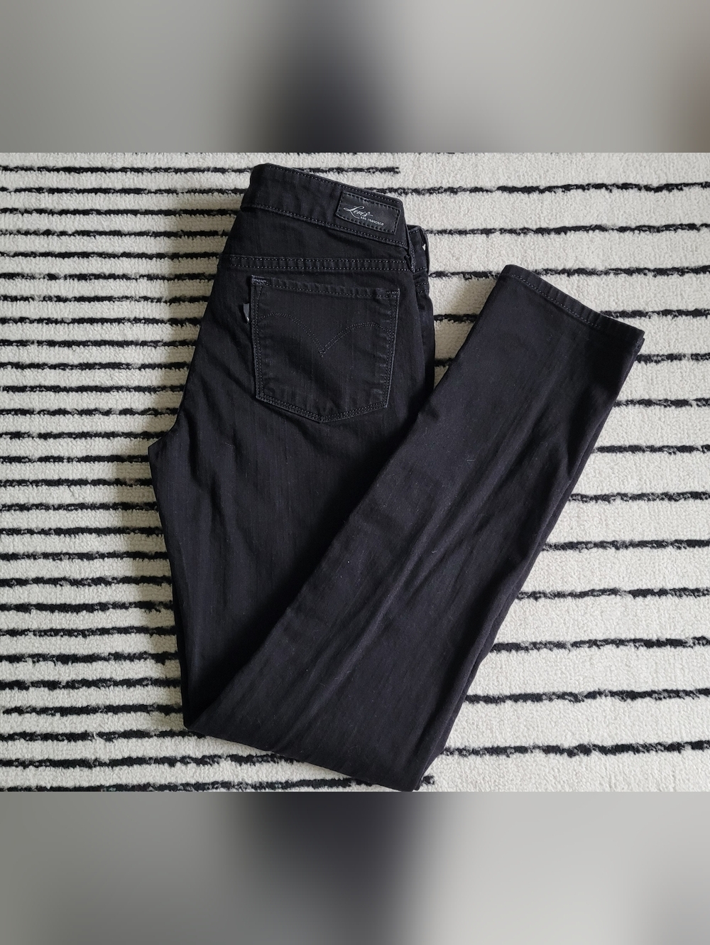 Levi's Black Slight Curve Skinny Jeans Women's 27